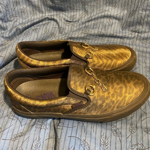 Vans Vaults x Needles animal print slip ons 9.5 men’s 11 women’s main image 6